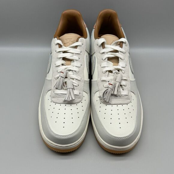 Nike Air Force 1 '07 “Tassels”Light Bone Gum Men’s Size 11.5 HF5697-001 - Picture 3 of 9